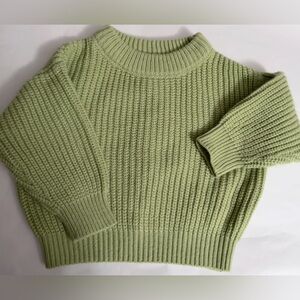 Light Green Cozy Cub Sweater (9-12M)